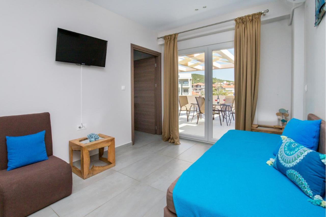 Iria'S Luxury Apartments Limenaria  Esterno foto